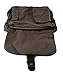 Ahmik Canvas Vintage Look Casual Medium Size Daily Messenger Shoulder Bag Brown