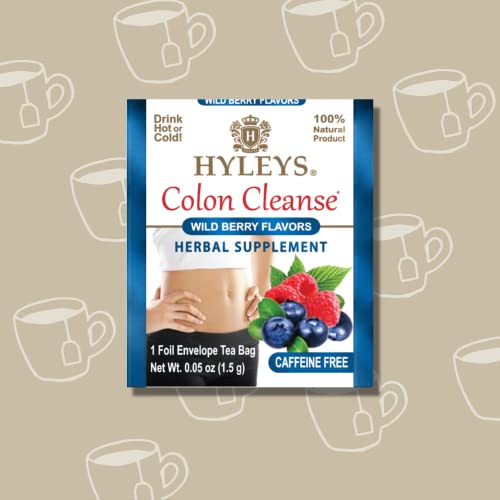 HYLEYS Colon Cleanse Wild Berries (12 Pack)