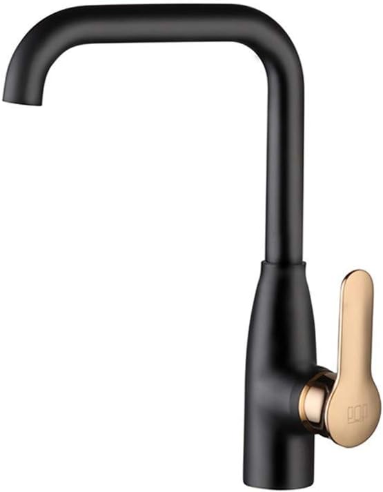 Kitchen Sink Faucet Tap Kitchen Sink Mixer Faucet, ChromePlated Silver