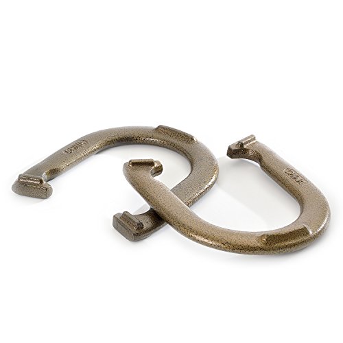 Franklin Sports Horseshoe Set Steel Horseshoes and Stakes Official