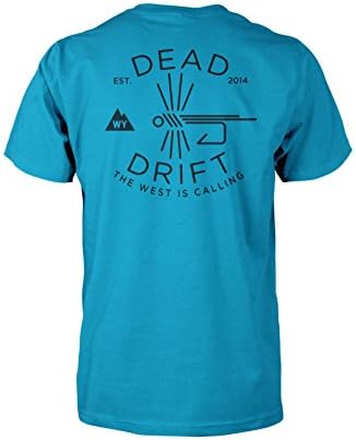 Dead Drift Fly Hooked Logo Fly Fishing T-Shirt