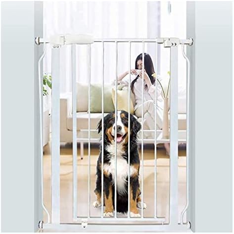 ペットゲート フェンス ベビーゲート 猫脱走防止フェンス 赤ちゃんの安全ゲイツ ペット犬の門エクストラワイド圧入セキュリティバリア保護フェンス Llnn Size Width 6 217 9cm