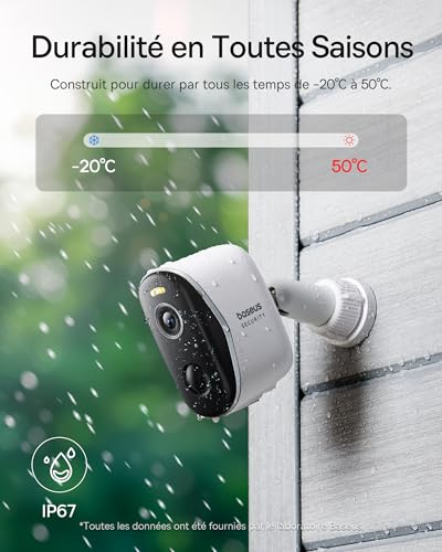 Baseus WiFi Security Surveillance Camera Outdoor Wireless, HD 2K, 145 Degrees, 210J Battery, IP67, Night Vision, Outdoor Human Detection Camera, 16TB Expandable Storage - 4-Cam N1 Kit