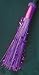 Rubie's Metallc Witch Broom, Purple