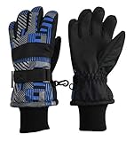 N'Ice Caps Kids Cold Weather Waterproof Camo Print Thinsulate Ski Gloves