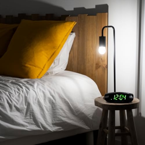 Select Sound Radioreloj Despertador con Alarma o Radio. Radio Am/FM, Sleep/Snooze, dsplay de 1.2"