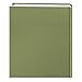 Fabric Frame Cover Photo Album 200 Pockets Hold 5x7 Photos, Sage Green