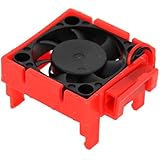Powerhobby Cooling Fan for Traxxas Velineon ESC VXL-3 / VXL3 Red FITS : 4-Tec 2.0 Bandit Rally Rustler VXL Slash 2wd / 4x4 Stampede 4x4 VXL