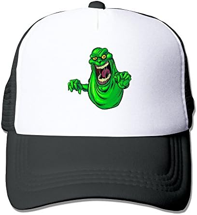 Custom Ghostbusters Slimer Baseball Leisure Caps Hat Adjustable 100% Nylon Unisex Black By JE9WZ