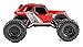 danchee Trail Hunter 1/12 Scale Remote Control Rock Crawler Off Road Truck Toy, Red