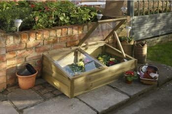 Quality Large Wooden Cold Frame 2 Lids 37 H X 109 W X 63cm D No Maintenance 15 Year Anti Rot Guarantee Overlap Wood Amazon Co Uk Garden Outdoors
