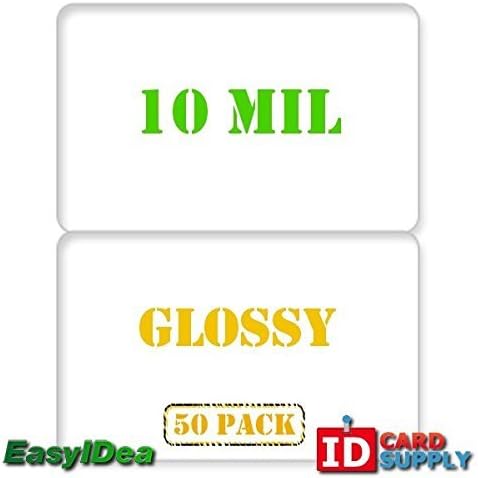 10 Mil Butterfly Pouch Laminates - 50 Pack by Brainstorm ID
