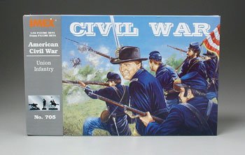 IMEX 705 1/32 Civil War Union Infantry (18)
