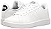 adidas Women's Shoes Cloudfoam Advantage Clean Sneakers white/White/Black, (8 M US)