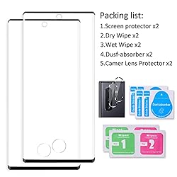 Galaxy Note 10 Plus Screen Protector, 2 Pack