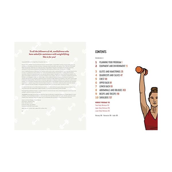 Weight Training for Women: Exercises and Workout Programs for Building Strength with Free Weights