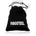 FIBO STEEL 18G 4PCS Stainless Steel Body Jewelry Piercing Nose Ring Hoop 4PCS 3/8