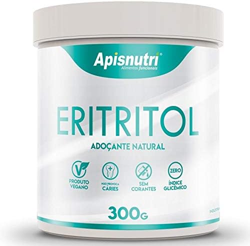 Eritritol Adoçante Natural Apisnutri 300g por Apisnutri