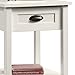 Sauder County Line Night Stand, Soft White finish