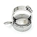 Chastity Lifestyle Quality Steel Restraints no Padlock Locking Bondage Chastity cage (30mm)