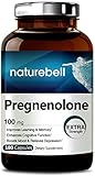 Maximum Strength Pregnenolone 100mg, 200 Capsules, Powerfully Enhances Cognitive Function, Immune System, Myelination and Formation of New Synapses. Non-GMO, Soy Free and Made in USA.