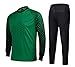 CATERTO Men's Football Goalkeeper Foam Padded Jersey Shirt & Pants/Shorts