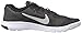 Nike Big Kids Flex Experience 4 GS Running Shoe, Black/Metallic Dark Grey, 4
