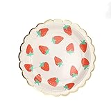 MaitianGuyou Strawberry Plates Party