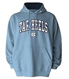 NCAA Men's North Carolina Tar Heels Hooded Sweatshirt (Carolina Blue, X-Large)
