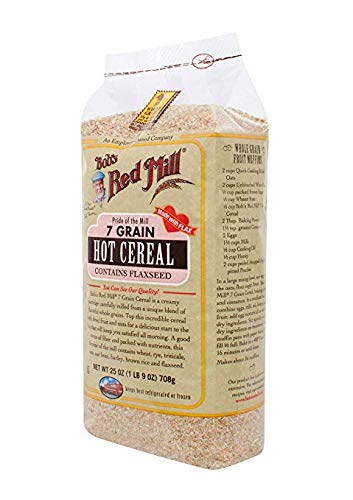 Bob's Red Mill 7 Grain Hot Cereal 25 oz (Two Pack) - Easy to Make 7 Grain Whole Grain Cereal - Multigrain Cereal Two Pack (25 oz each, 50 oz total)