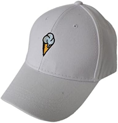 HN Classic Cotton Dad Hat Adjustable Plain Cap. Polo Style Low Profile (Unstructured) (White)