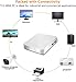 T11 Mini PC,Windows 10 Pro Intel Atom x5-Z8350 Fanless Desktop Computer,4GB DDR3/32GB eMMC, Support 2.5-Inch SATA III Internal SSD/HDD,4K HD,2.4/5G WiFi,1000M LAN,HDMI/VGA Output,Auto Power On