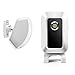 BIBENE Wireless Infrared Welcome Doorbell Chime Kit 1 Receiver,1 PIR Motion Sensor Alert Detect Security Alarm Greeting Warning Entry for Shop Store
