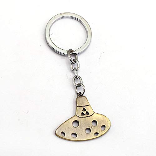 Algol - The Legend of Zelda Keychain Ocarina of Time Key Ring Holder Metal Car Chaveiro Key Chain Pendant Game Jewelry