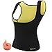 HOPLYNN Neoprene Sauna Waist Trainer Corset Vest For Weight Loss, Hot Body Shaper Slimming Vest For Women Black/XL