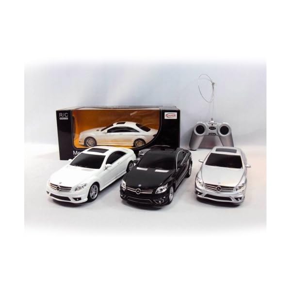 Unbekannt Mercedes-Benz CL 63 AMG - RC ferngesteuertes Lizenz-Fahrzeug im Original-Design, Modell-Maßstab 1:24 Auto inkl… – Bild 5