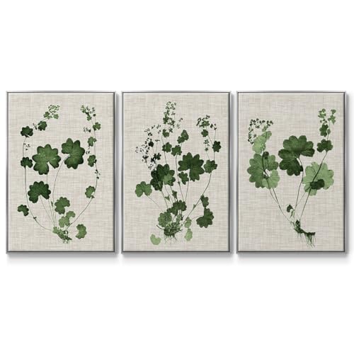 Renditions Gallery Canvas Nature Wall Art Modern Decorations Paintings Green Fo…