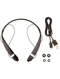 LG Tone Pro HBS 760 Wireless Auriculares Bluetooth Blanco o Negro (Refurbished Certificado), Negro
