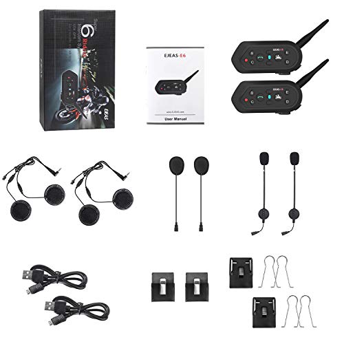 EJEAS Bluetooth for Motorcycle Helmet Headset Wireless