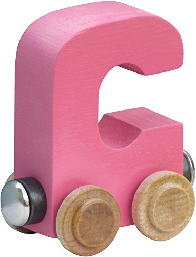 NameTrain Pastel Finish Letter Car C - Made in USA