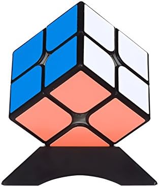 MoYu MF2s 2x2 Speed&amp;Magic Cube Puzzle | Anti-Stick Concave For Smooth Twisting | Educational Toy For Adults &amp; Kids | Sharpen Brain, Enhance Fine Motor Skills, Critical Thinking &amp; Problem Solving(50mm)