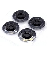 Pack de 4 Caso pies de goma con tornillos Destornillador Kit Set para Apple MacBook Pro A1278 A1286 A1297 13 15 17 (no para visualización Retina)