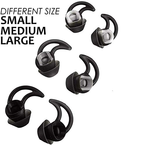 Bose Replacement Noise Isolation Silicone Earbuds/Earplug Tips 3 Pairs Size S M L for Bose Earphones - //coolthings.us