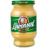 Lowensenf Medium Mustard, 8.45 oz (250g) Jar