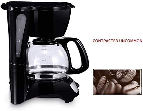 DSY Kaffeemaschine, Kaffee Auf Dem Go-Filter-Kaffeemaschine Schwarz Und Gebürsteter Edelstahl-Kaffeemaschine… – Bild 6