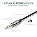 UNITEK 3.5mm Male to Male Coiled Stereo Audio Cable - 5 ft Stretched Length for Connecting Car Stereo to iPhone, iPad or Samsung, LG, HTC, Motorola, Sony Android Smart phones, tablets, Media Players