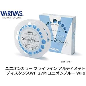 Varivas Soie Ultimate Distance Soie – Bleu, 27, 8, Wf8