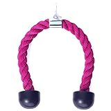 RTG Fitness Ladies Hot Pink Nylon Tricep Rope Cable Attachment by