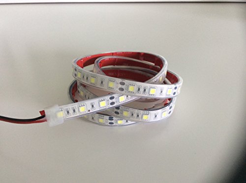 Marine Submersible LED Light Strip 12V 4ft WHITE, LED rope lights, waterproof Led Lights