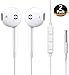 Earbuds,Generic Headphones with Microphone New Earphones for Apple iPhone 6s 6 Plus 5s 5 4s 4 SE iPad iPod 7 8 iOS S8 S7 S6 Note 1 2 3 Earbuds Earphones 2 Pack Headphones Earpods